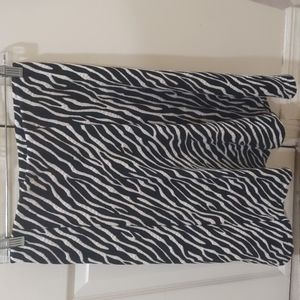 Zebra skirt